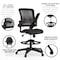 Flash Furniture Drafting Chair Black Mesh Drafting Chair, Mesh, Black BL-ZP-8805D-BK-GG - alternate 2